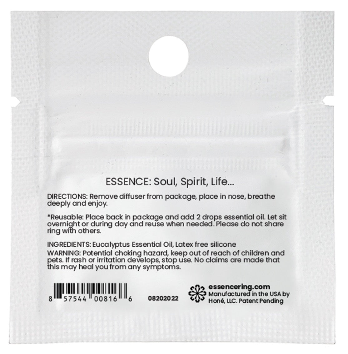 Essence Ring Sachet - Eucalyptus
