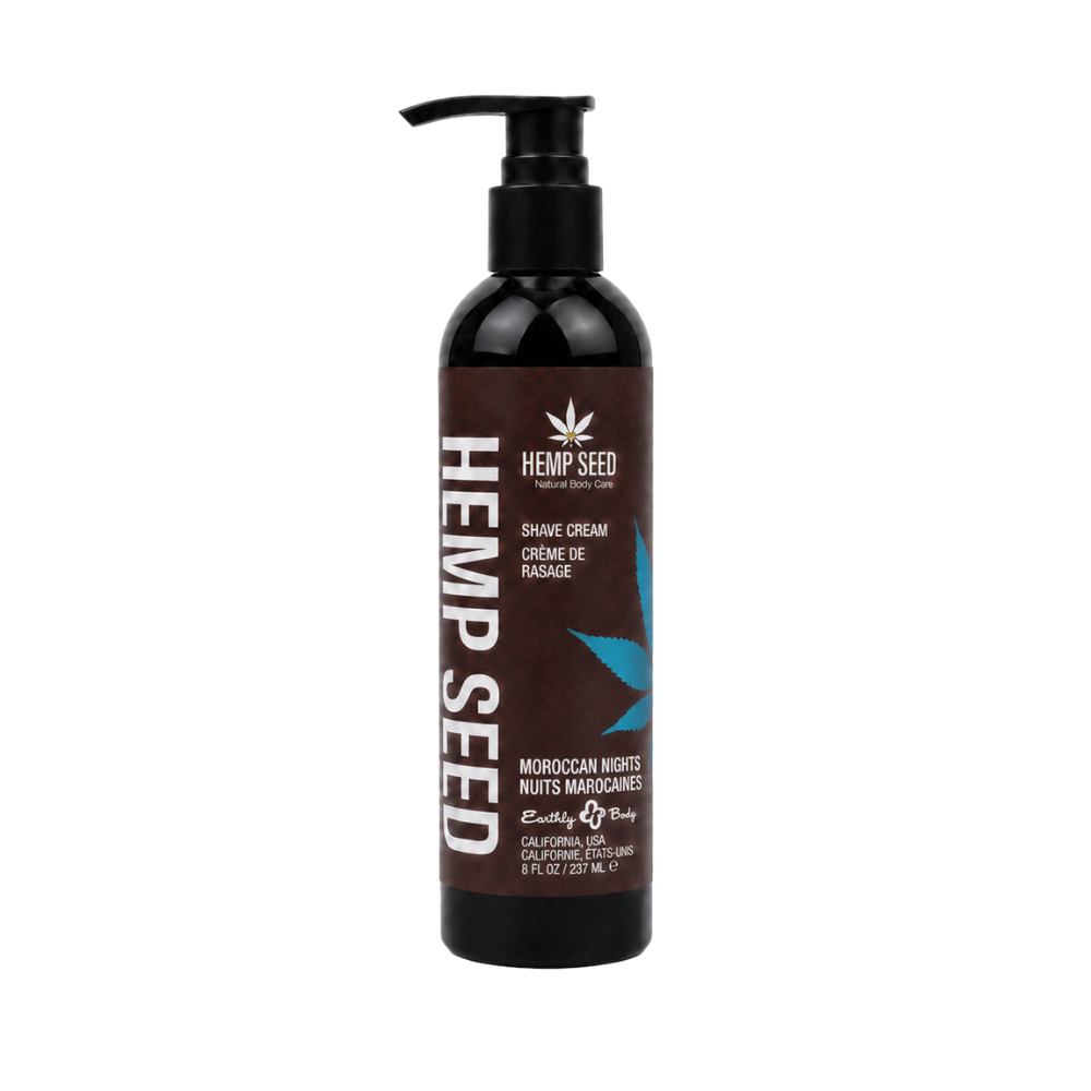 Hemp Seed Shave Cream.