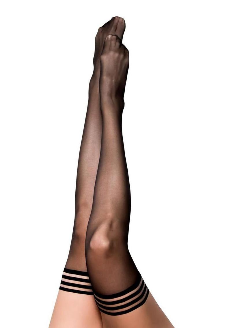 Taylor Silky Sheer Thigh High