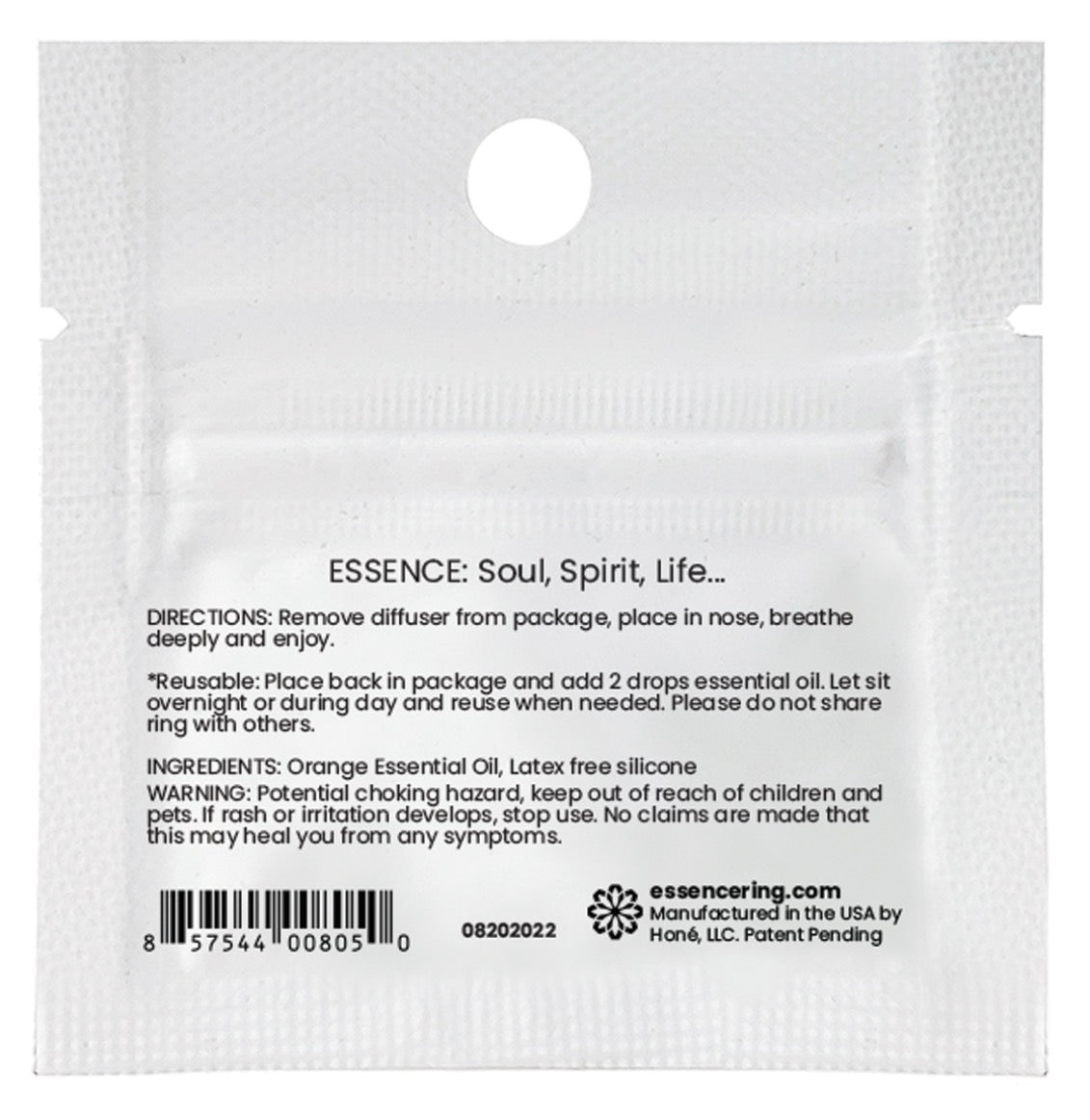 Essence Ring Sachet - Orange