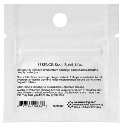Essence Ring Sachet - Eucalyptus
