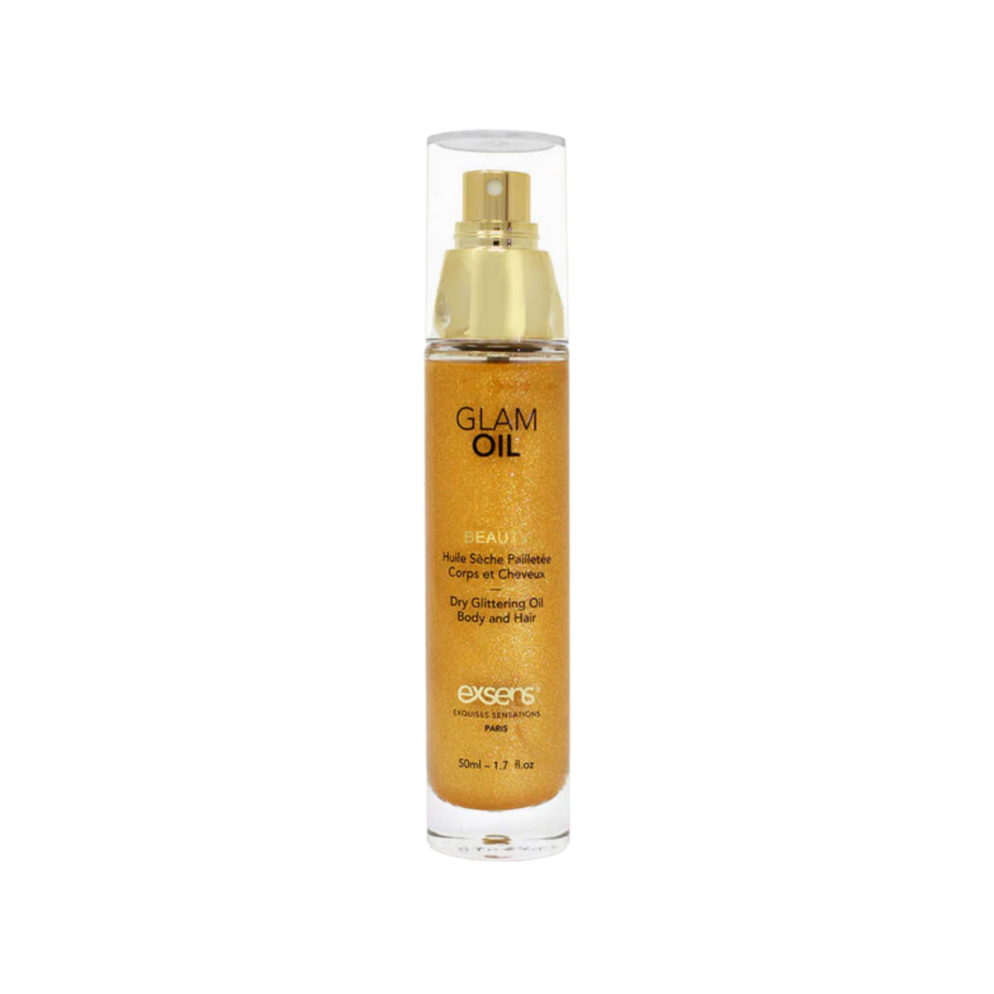 Glam Oil with Glitter.
