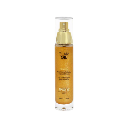 Glam Oil with Glitter.