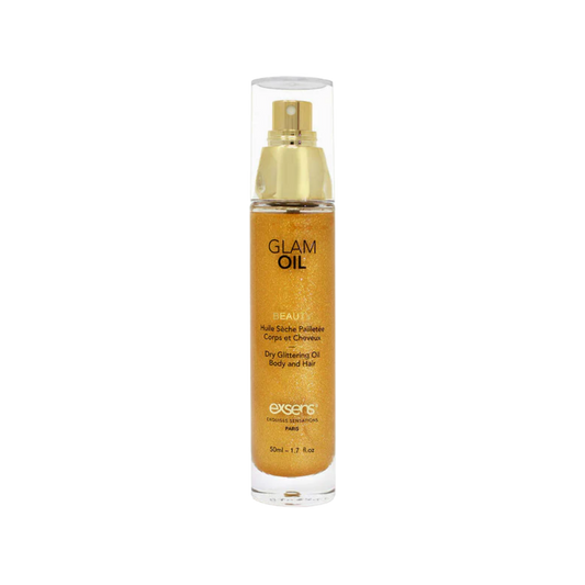 Glam Oil with Glitter.
