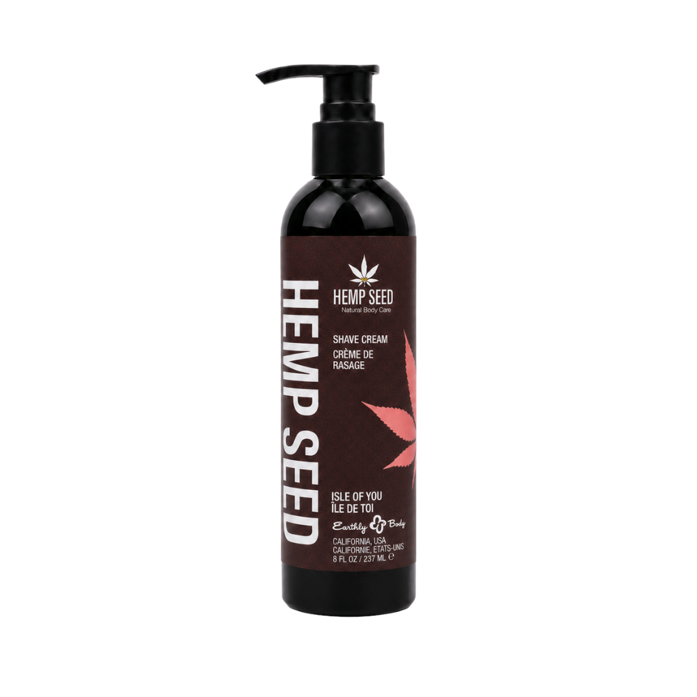 Hemp Seed Shave Cream.