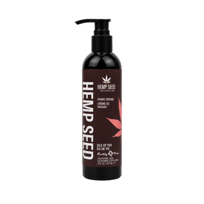 Hemp Seed Shave Cream.
