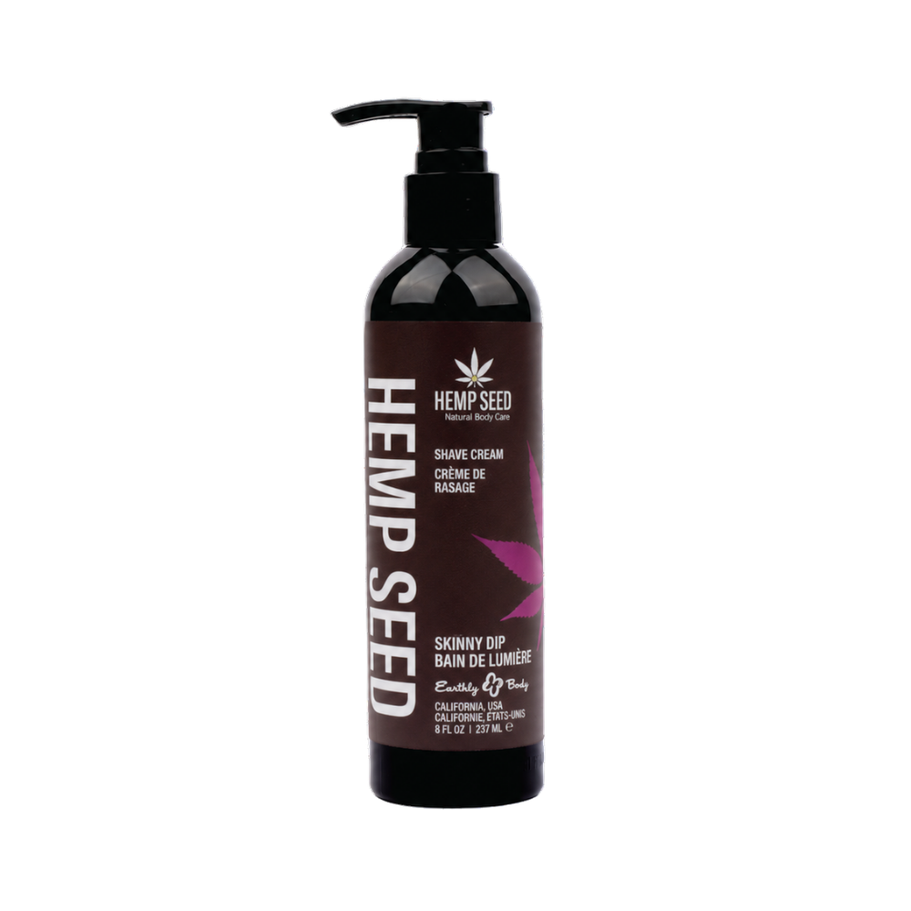 Hemp Seed Shave Cream.