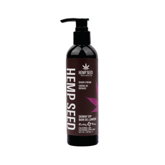 Hemp Seed Shave Cream.