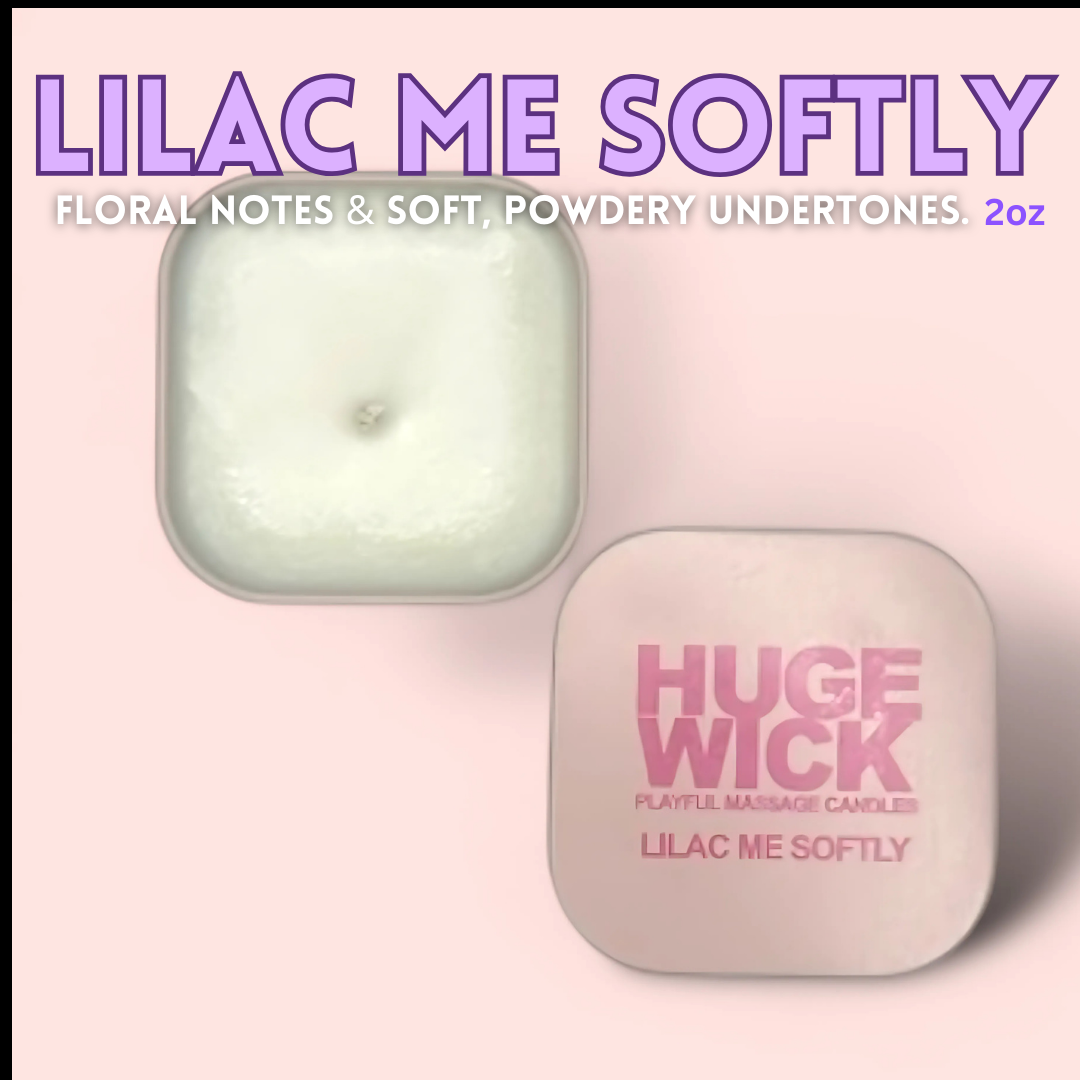 Lilac Me Softly -Massage Candle -2oz