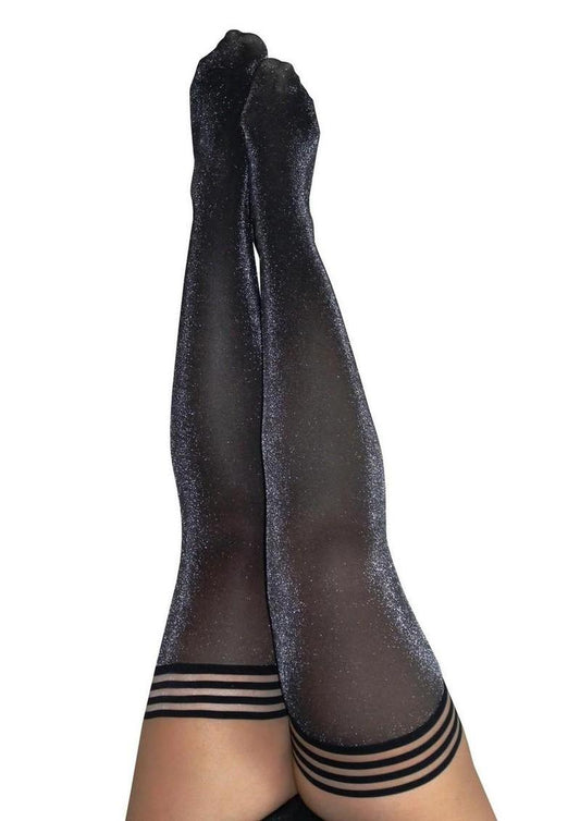 Kaylee Shimmer Thigh High Tights