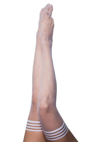Sammy Fishnet Thigh High