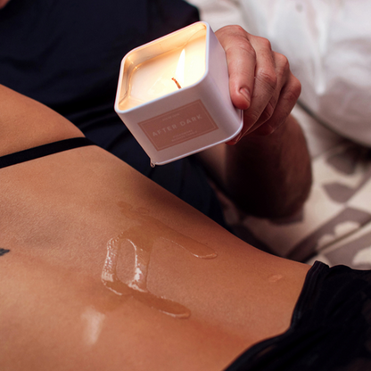 CLASSIC AFTER DARK PHEROMONE MASSAGE CANDLE.