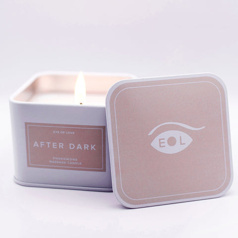 CLASSIC AFTER DARK PHEROMONE MASSAGE CANDLE.