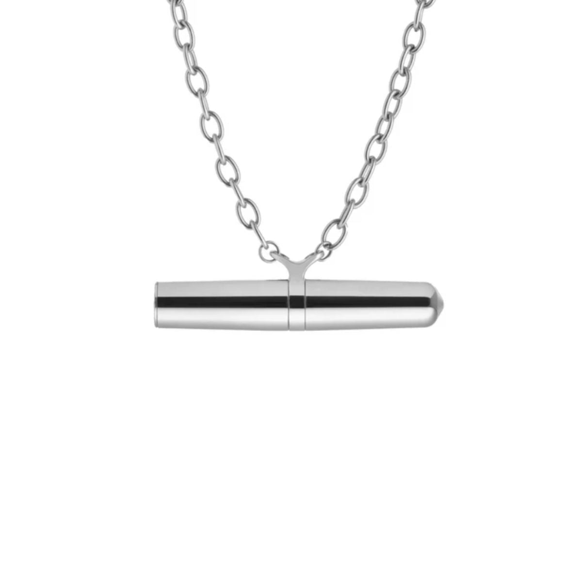 Crave: Tease Necklace/Ring/Finger Vibe - Silver
