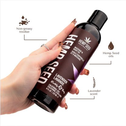 Hemp Seed Massage & Body Oil.