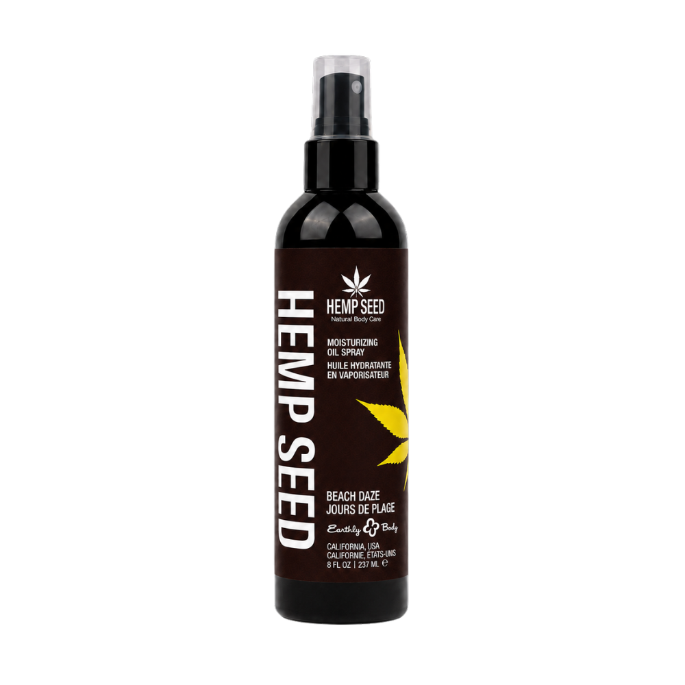 Hemp Seed Moisturizing Body Oil.