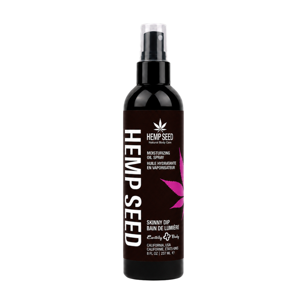 Hemp Seed Moisturizing Body Oil.