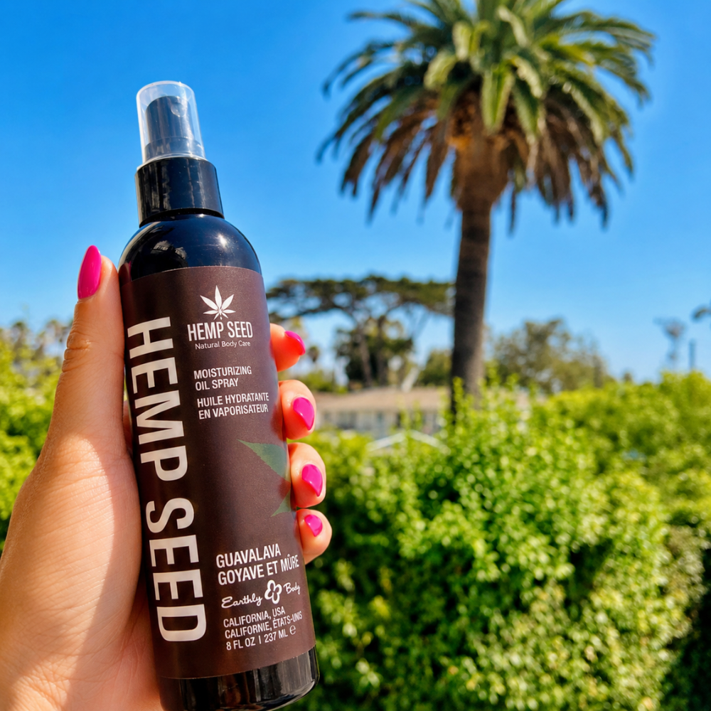 Hemp Seed Bath & Body Set.