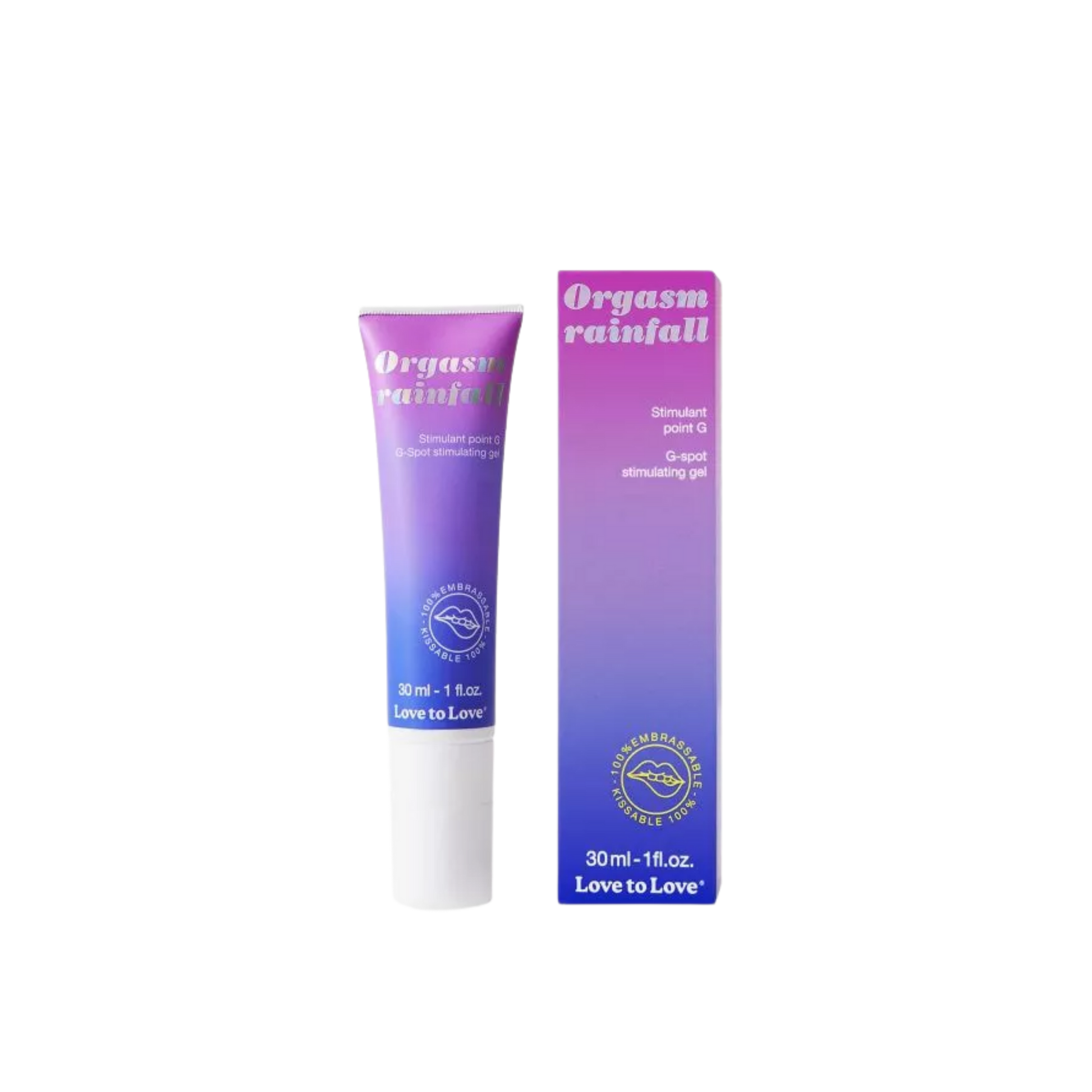 Orgasm Rainfall G-Spot Gel.