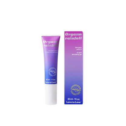 Orgasm Rainfall G-Spot Gel.