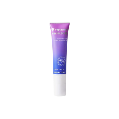 Orgasm Rainfall G-Spot Gel.