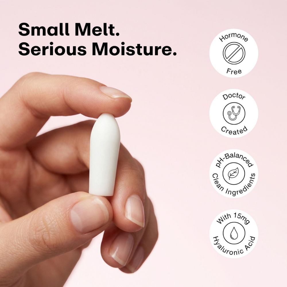reliefHER Vaginal Hydration Melts.
