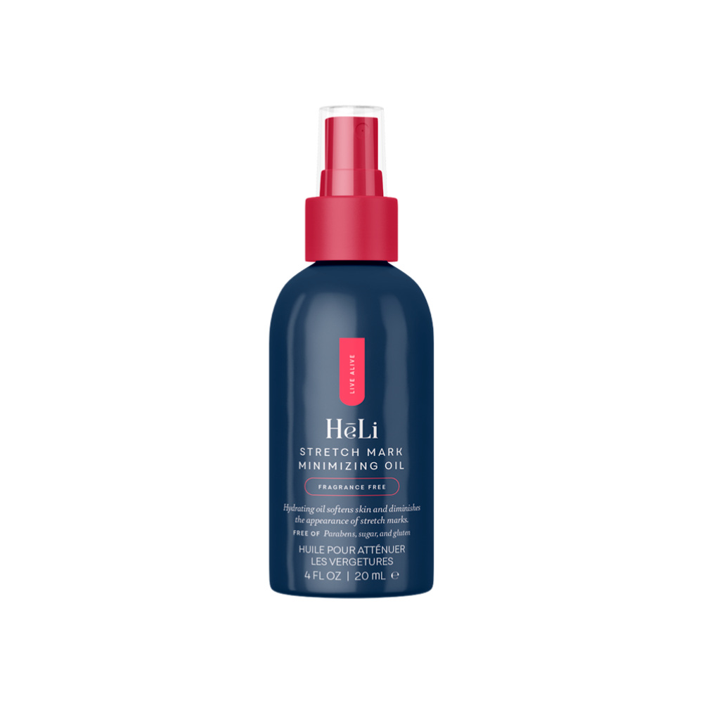 HēLi - Stretch Mark Minimizing Oil (Skin Hydrator & Smoother