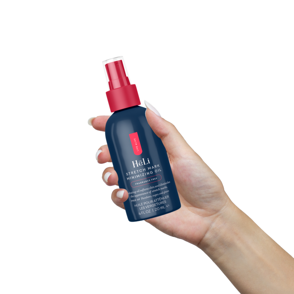 HēLi - Stretch Mark Minimizing Oil (Skin Hydrator & Smoother