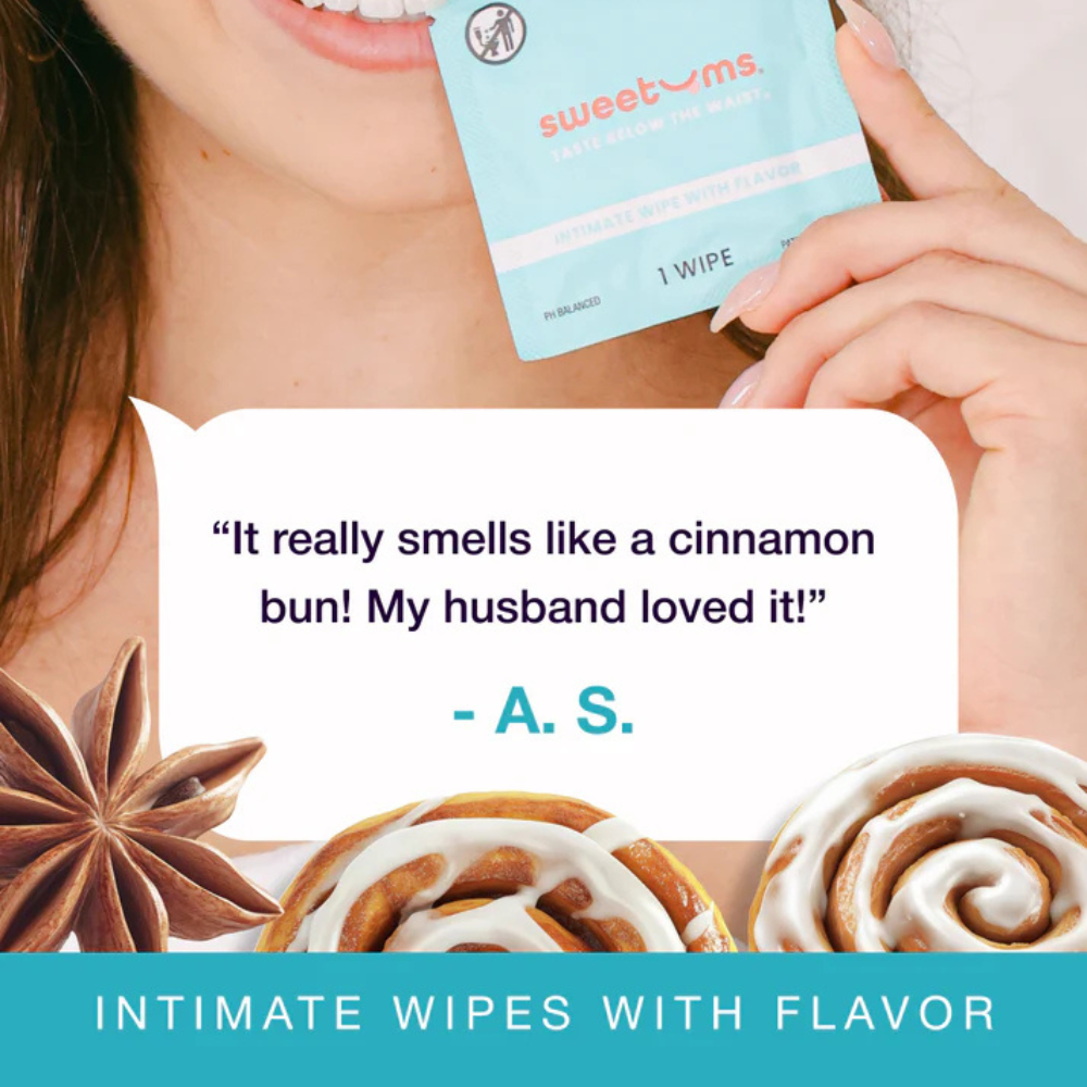 Flavored Wipes (For Her).