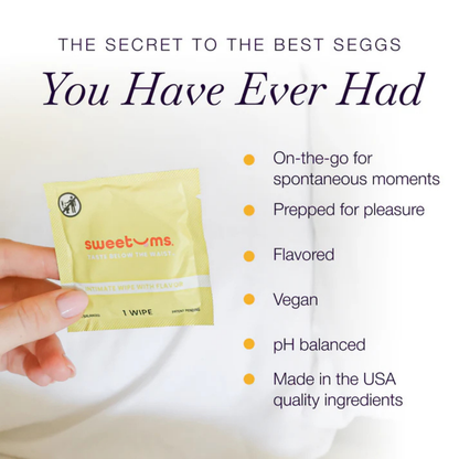 Flavored Wipes (For Her).
