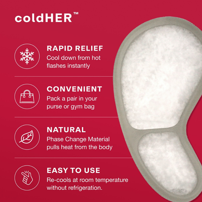 coldHER Cooling Pads.